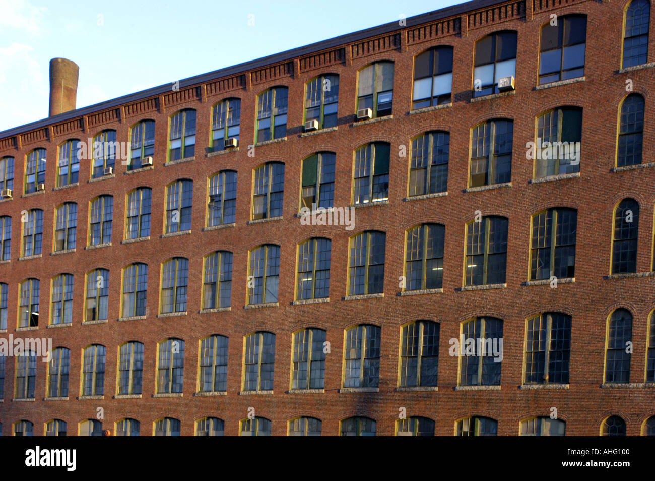 Mill building Lawrence Massachusetts USA Stock Photo Alamy
