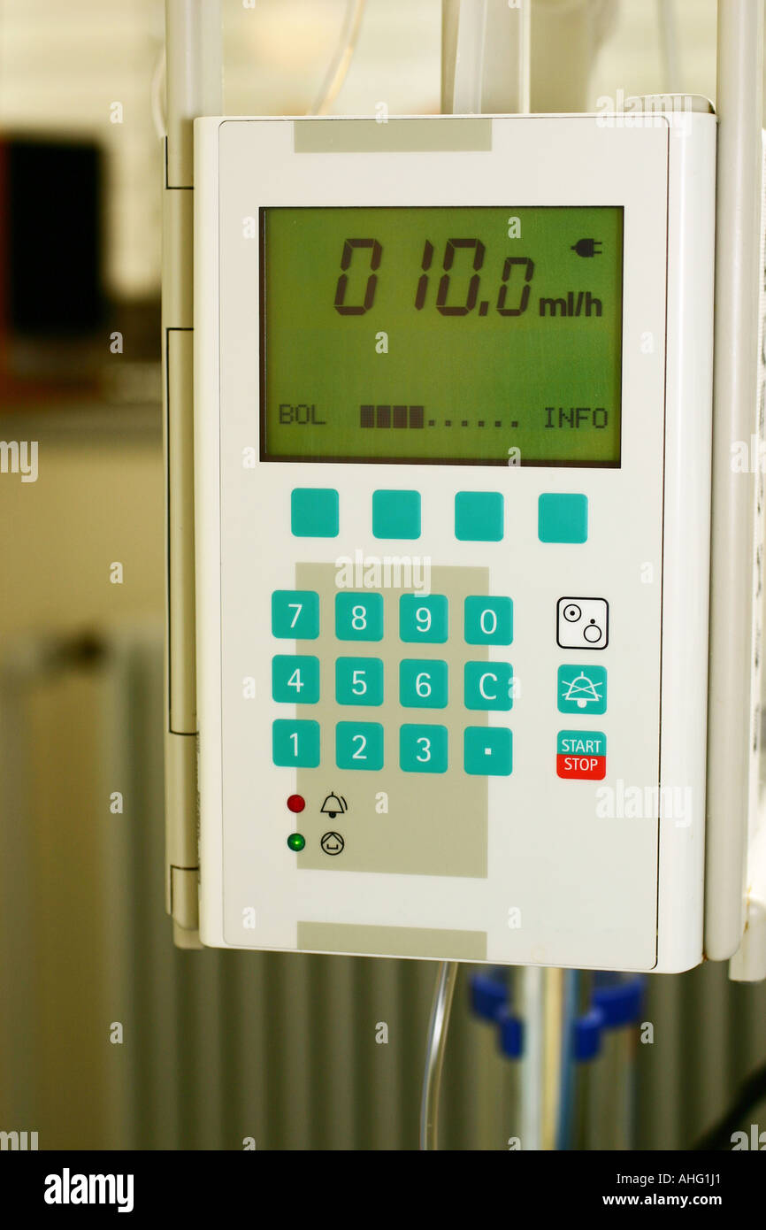equipment for drip dosage Stock Photo - Alamy