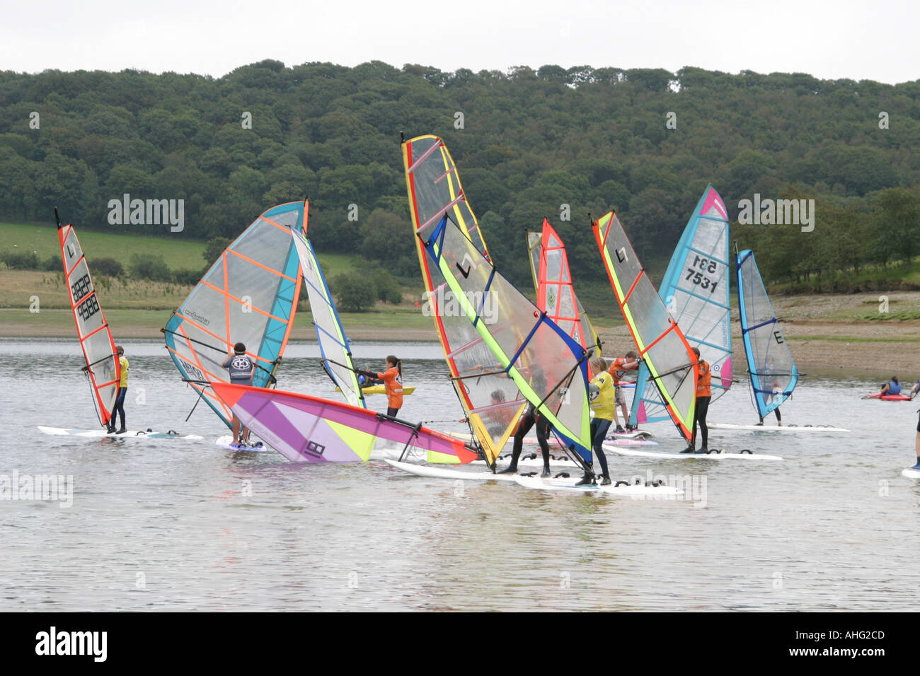 Old windsurfing board hires stock photography and images Alamy