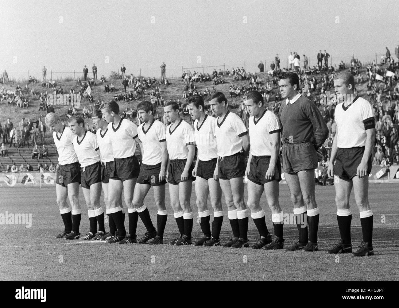 football, Regionalliga, 1966/1967, promotion match to the Bundesliga  1967/1968, ETB Schwarz-Weiss Essen versus