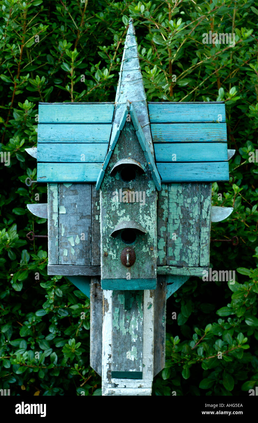 antique bird house Stock Photo - Alamy