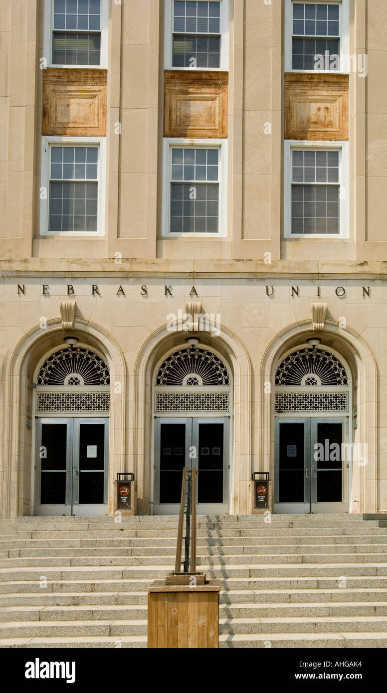 Nebraska Union Building at the University of Nebraska campus in Lincoln