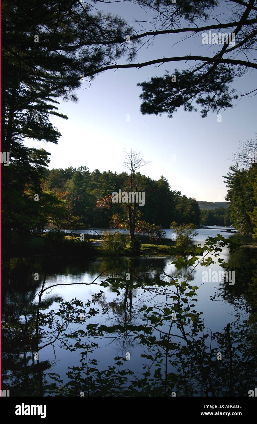 Canoeing in the adirondacks hires stock photography and images Alamy