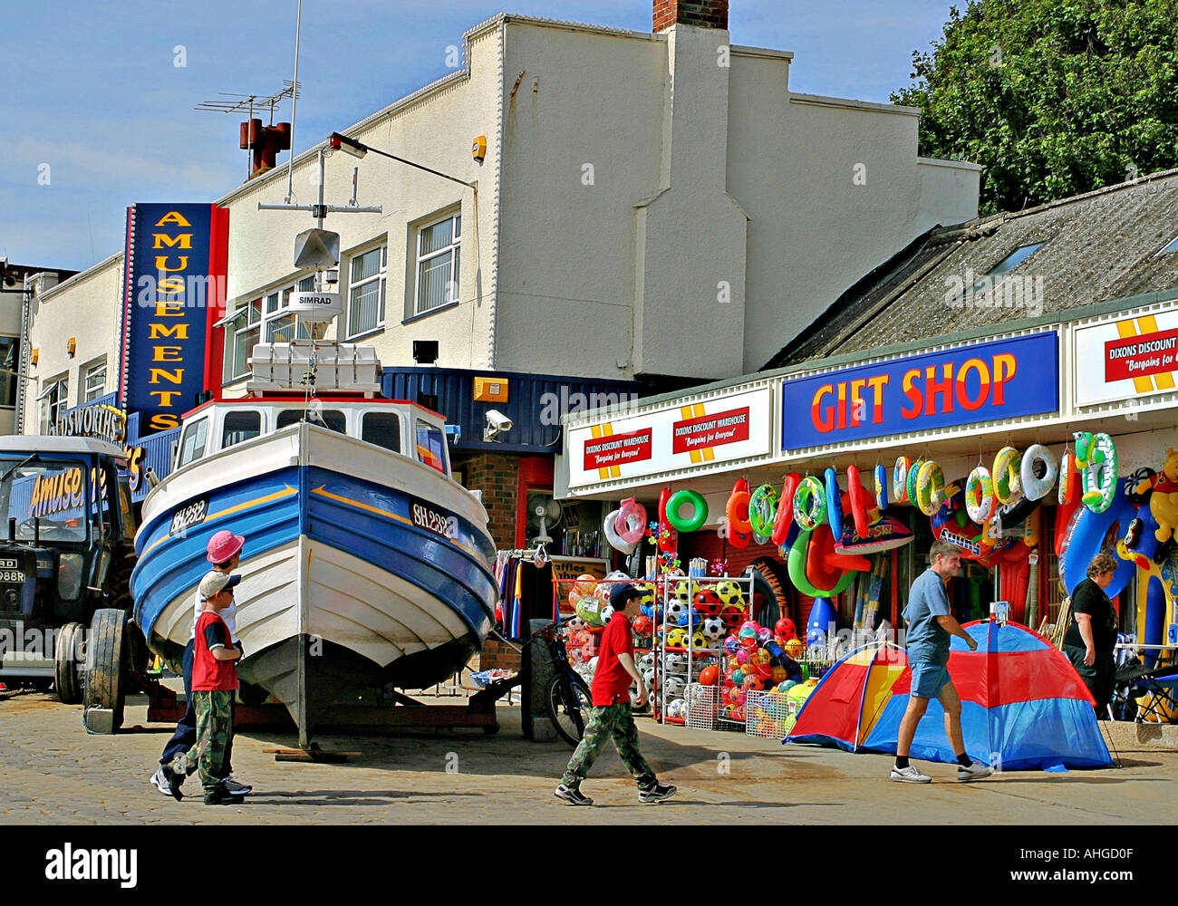 Filey North Yorkshire UK The Coble Landing Stock Photo 2673934 Alamy