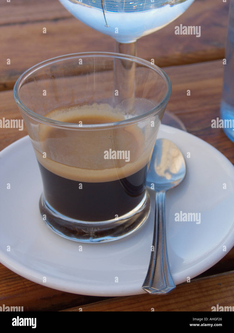 Italian Espresso Coffee, street cafe, Sorrento, Bay of Naples, Amalfi