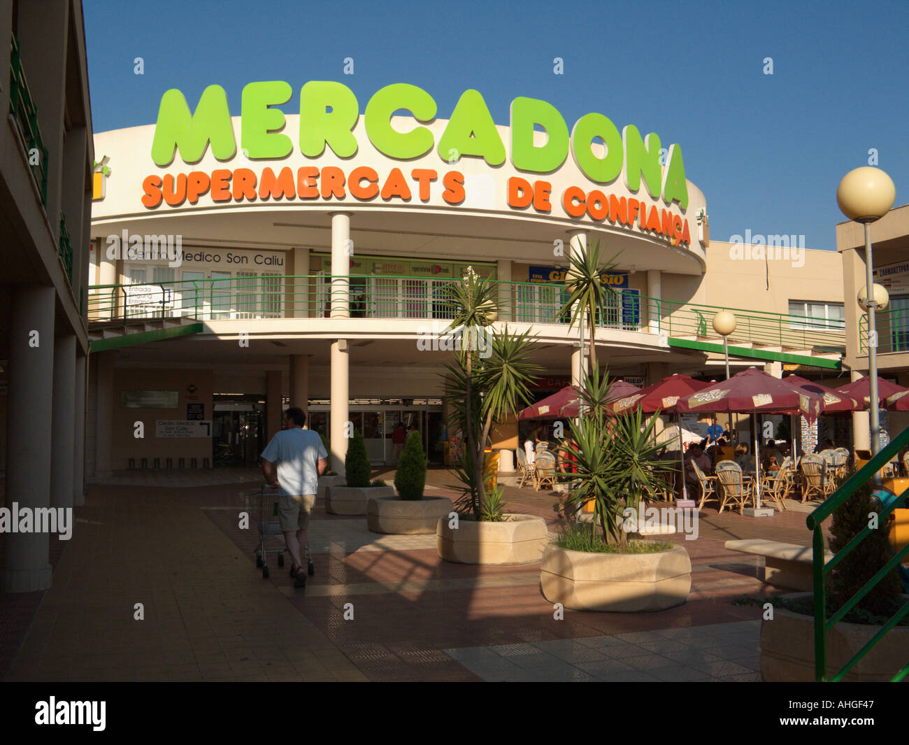 Mercadona Supermarket, Mallorca (Majorca) Balearic Islands, Spain Stock Photo