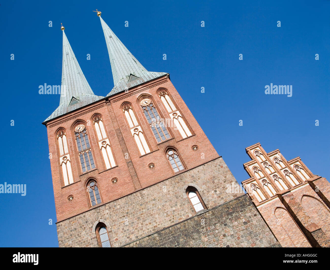Nikolaikirche in the Nikolaiviertel between Spandauer Straße