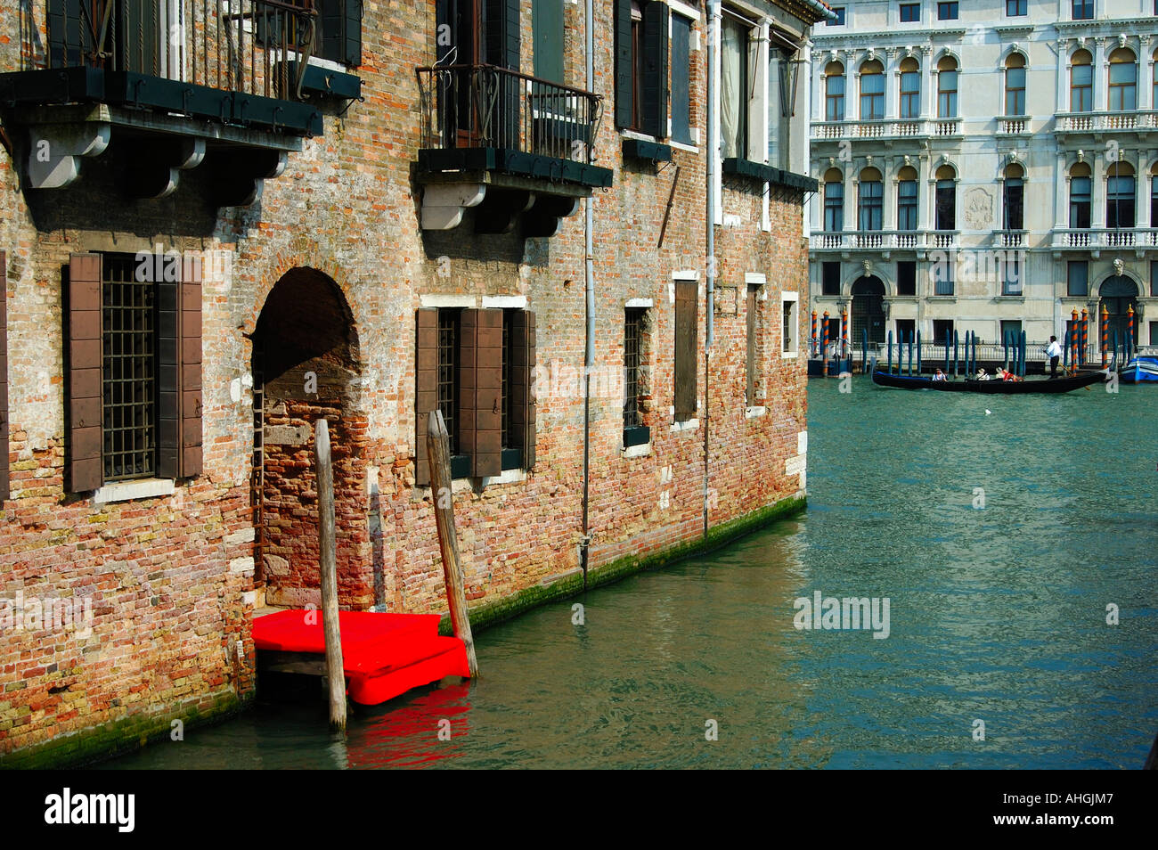 Red carpet, Venice, Italy Stock Photo