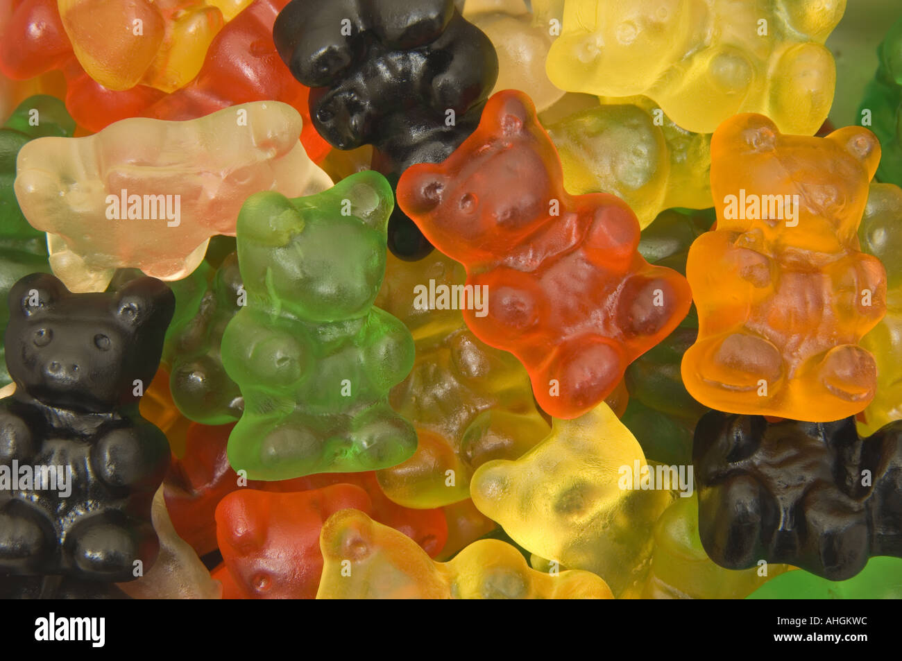 Jelly bears Stock Photo