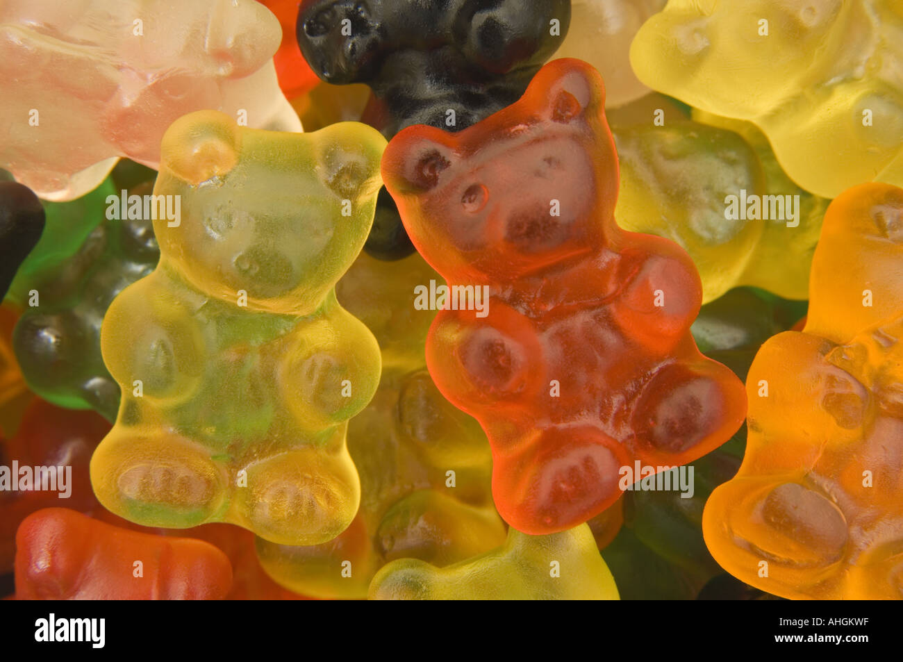 Jelly babies Stock Photo