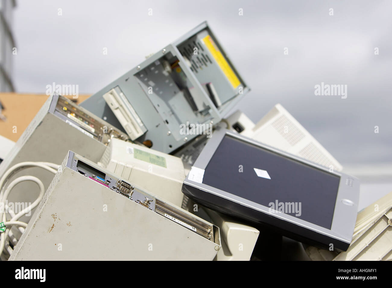 Crt lcd computer hi-res stock photography and images - Alamy