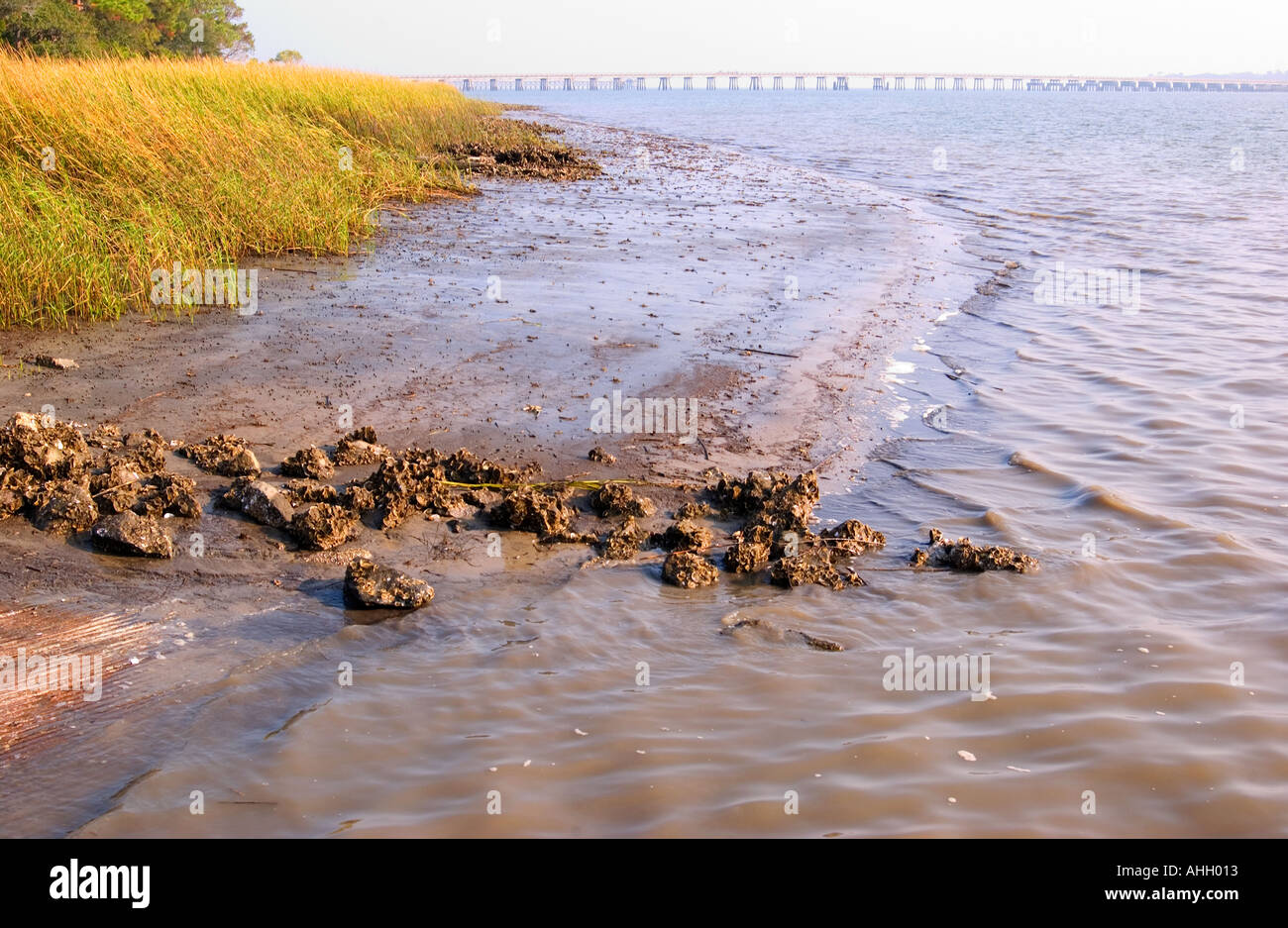 Port Royal Sound viewed from Russ Point Boat Landing in Beaufort South