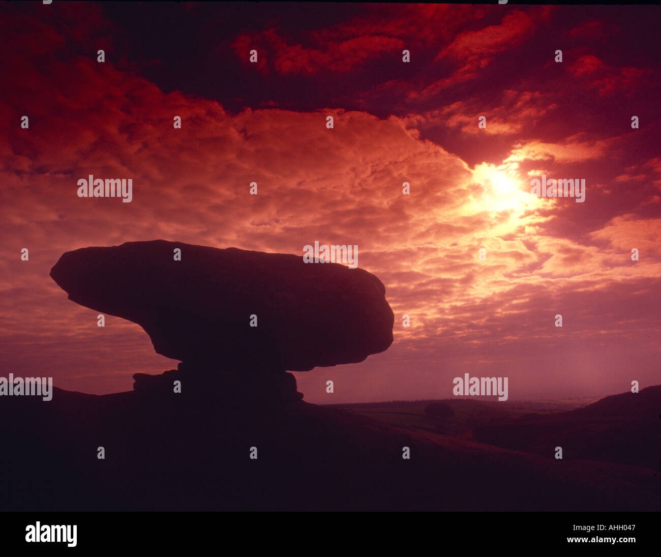 Brimham Rocks near Ripon Nidderdale Yorkshire England UK Stock Photo ...