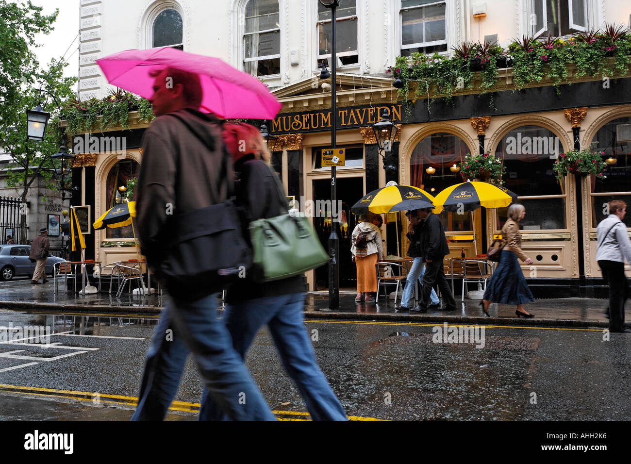 English weather in London, England Stock Photo