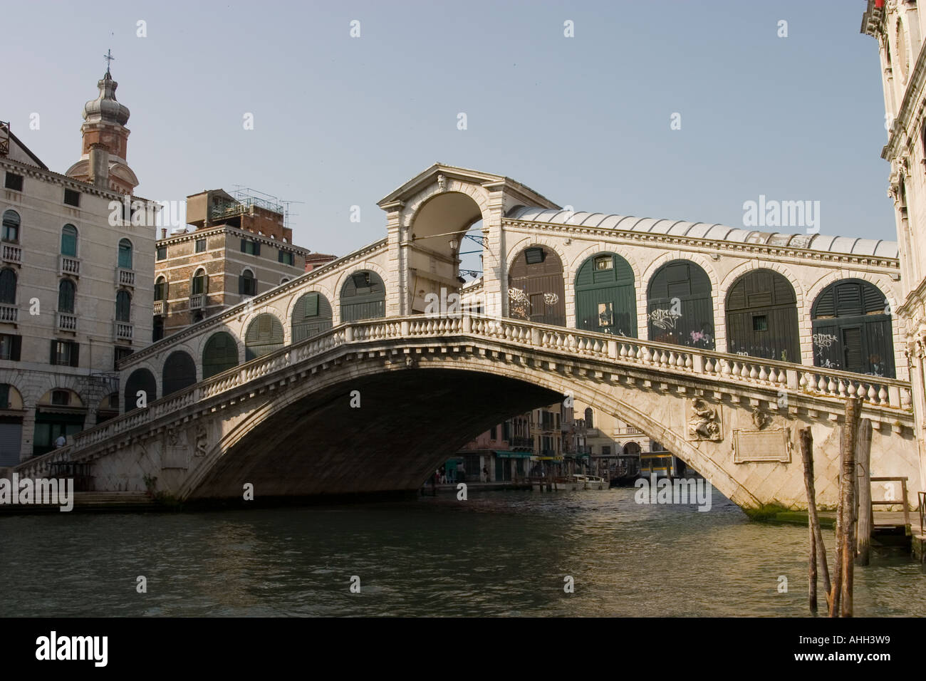 Rialto Bridge, Venice. Stock Photo