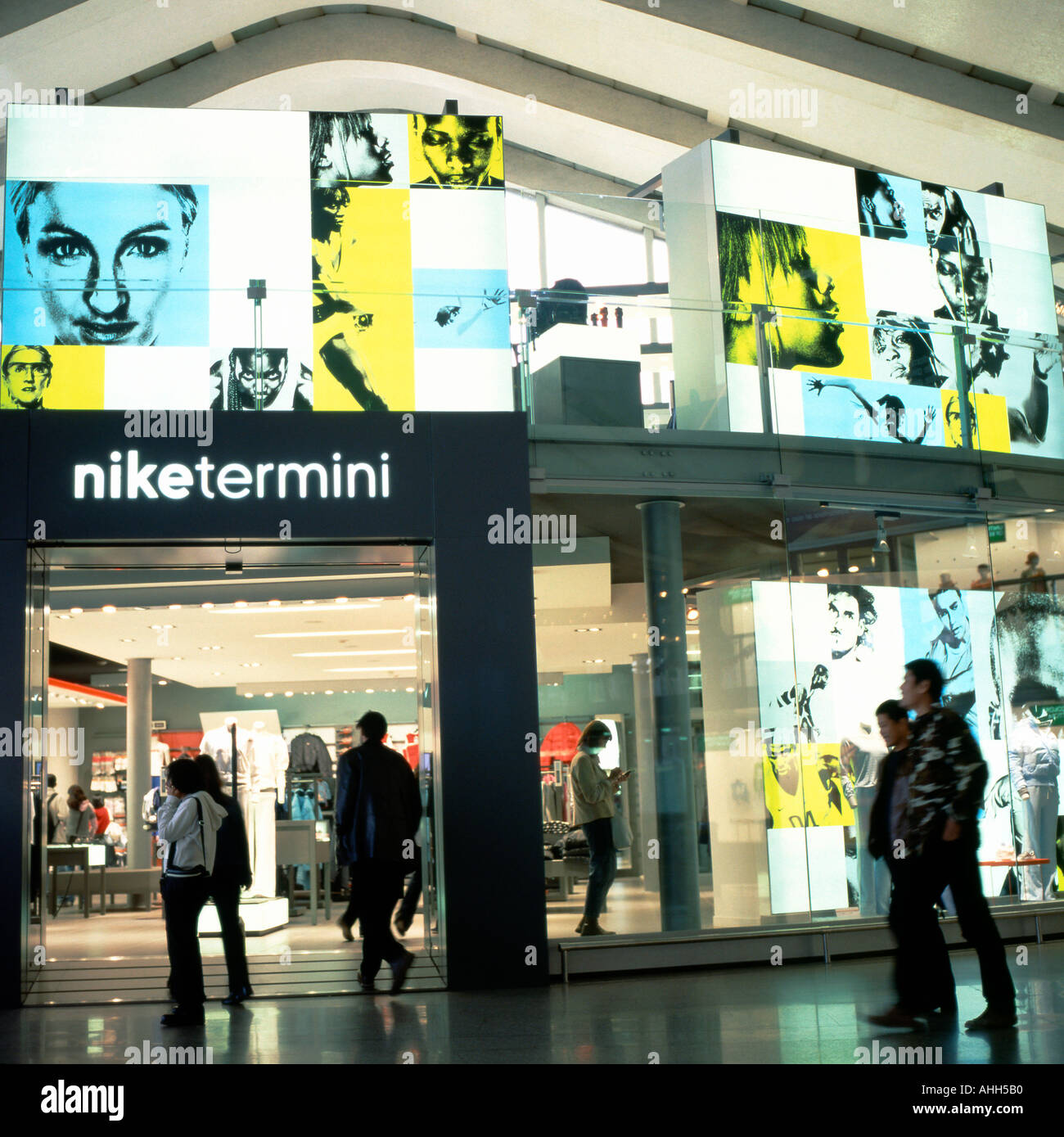 Nike Termini Train Station Rome Italy Stock Photo - Alamy