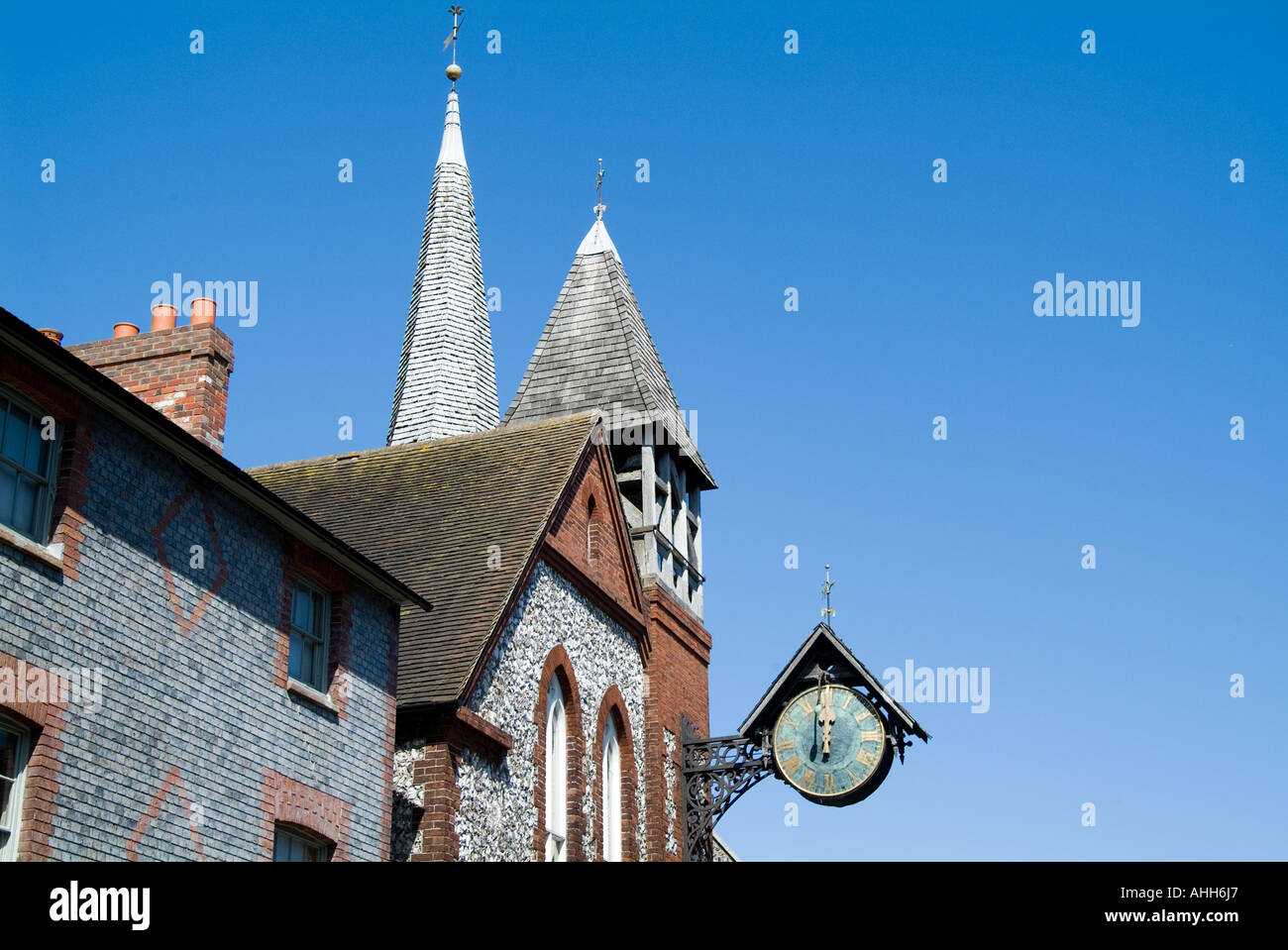 clock in Lewes East Sussex UK Stock Photo Alamy