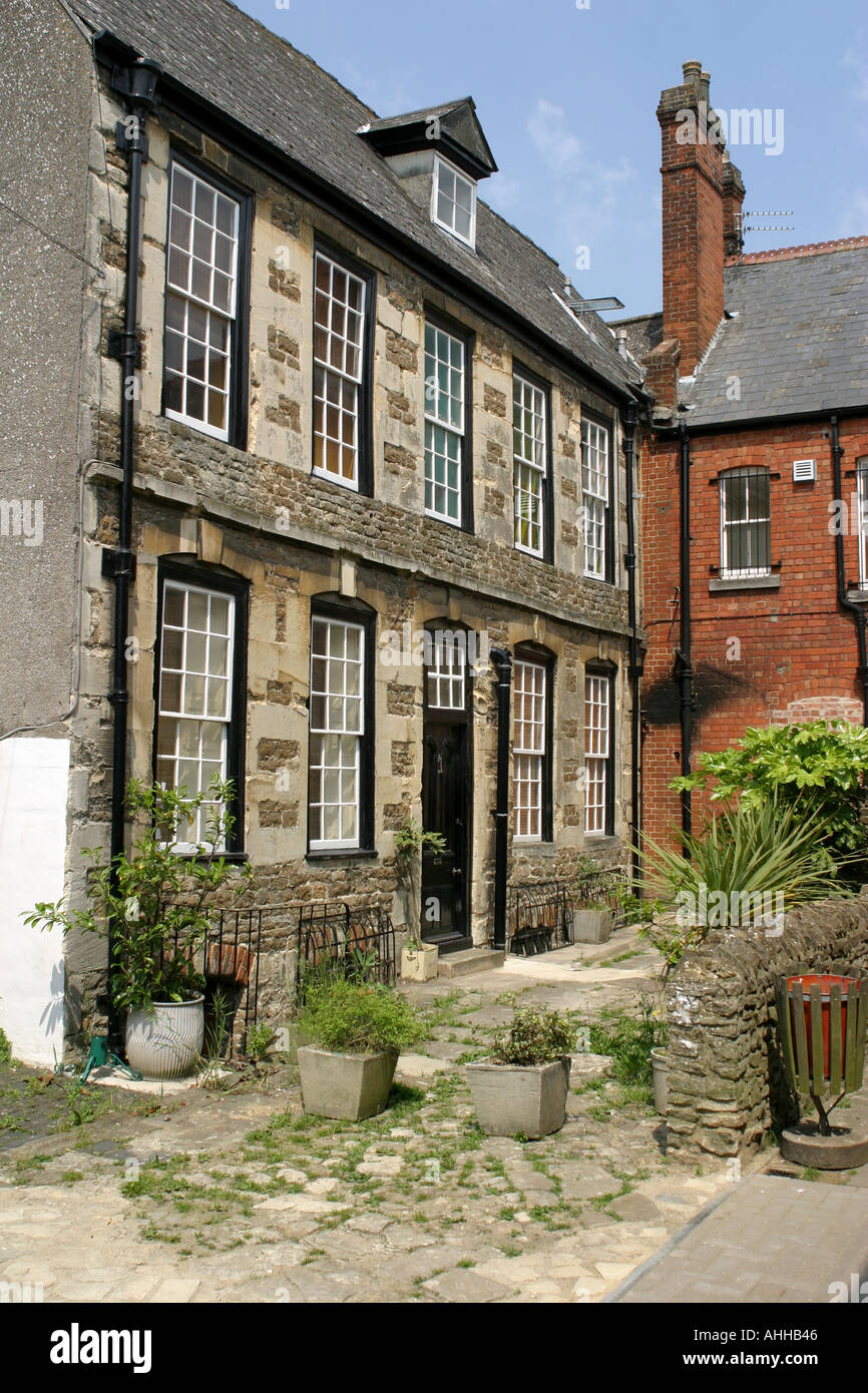 A listed building in Highworth Swindon Stock Photo