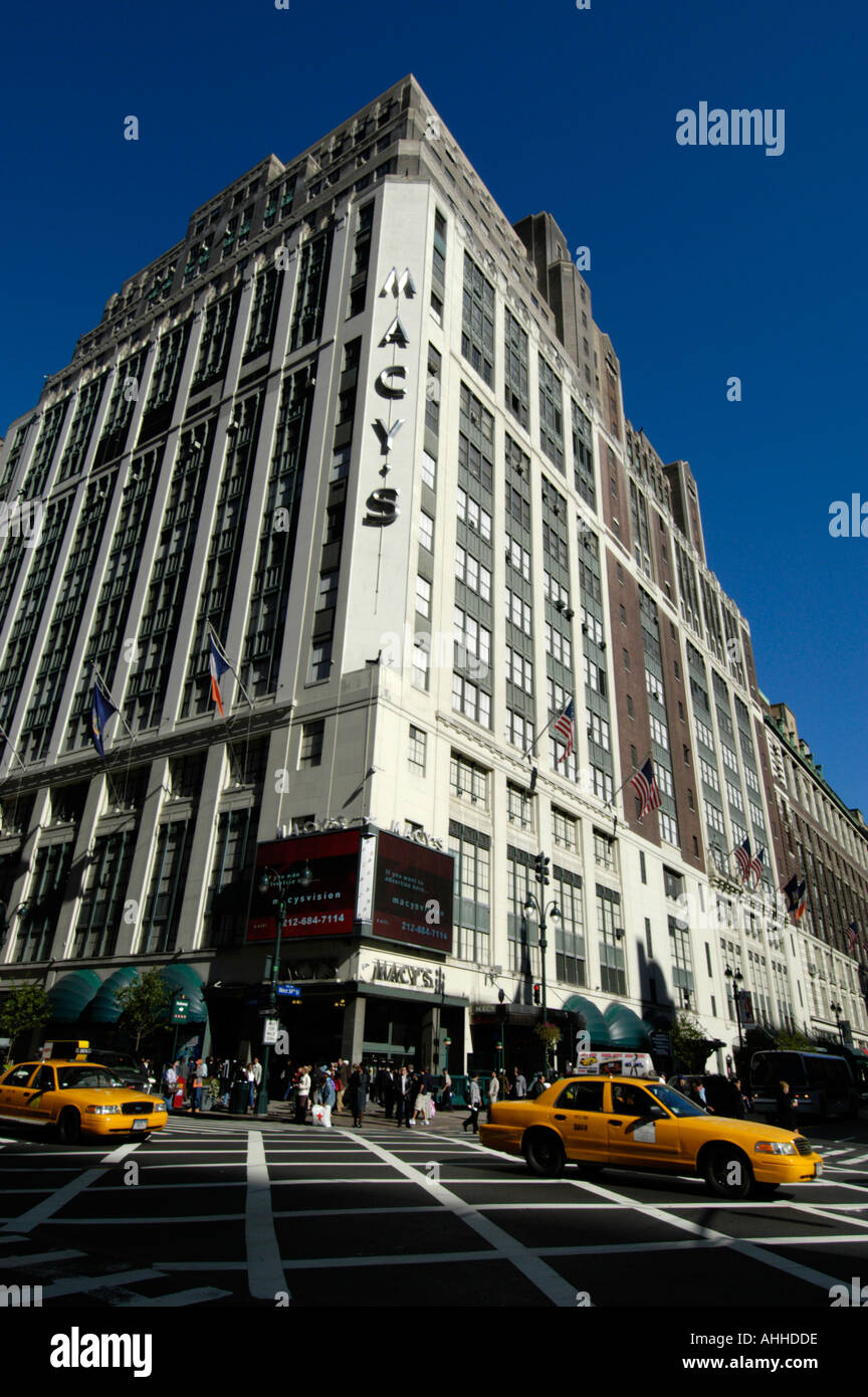 Macy's department store, New York City, USA Stock Photo