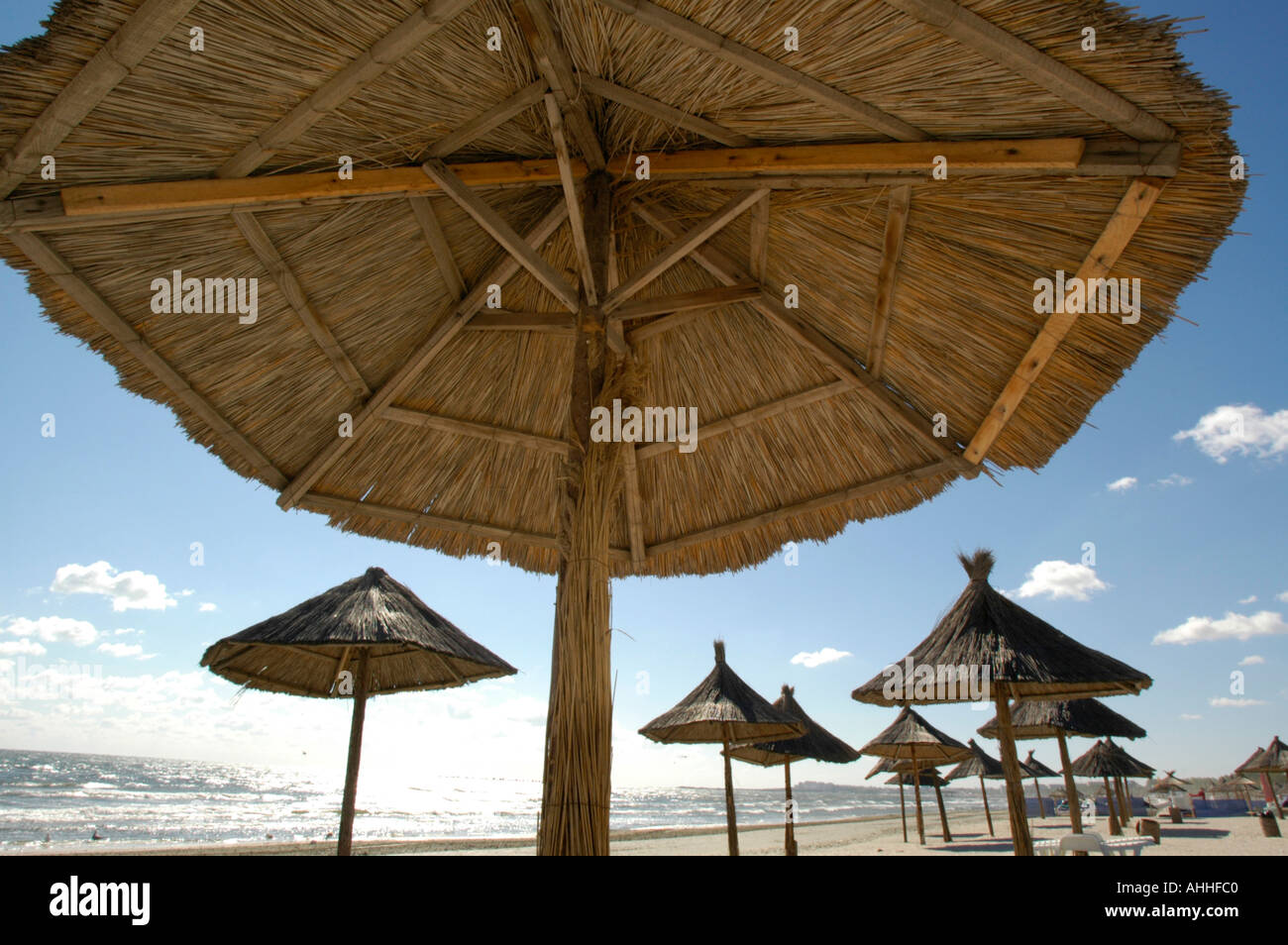 Black Sea Coast, tourist resort Mamaia Stock Photo