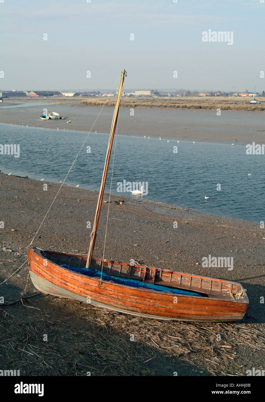 Boat At Madon on the Thames Stock Photo - Alamy