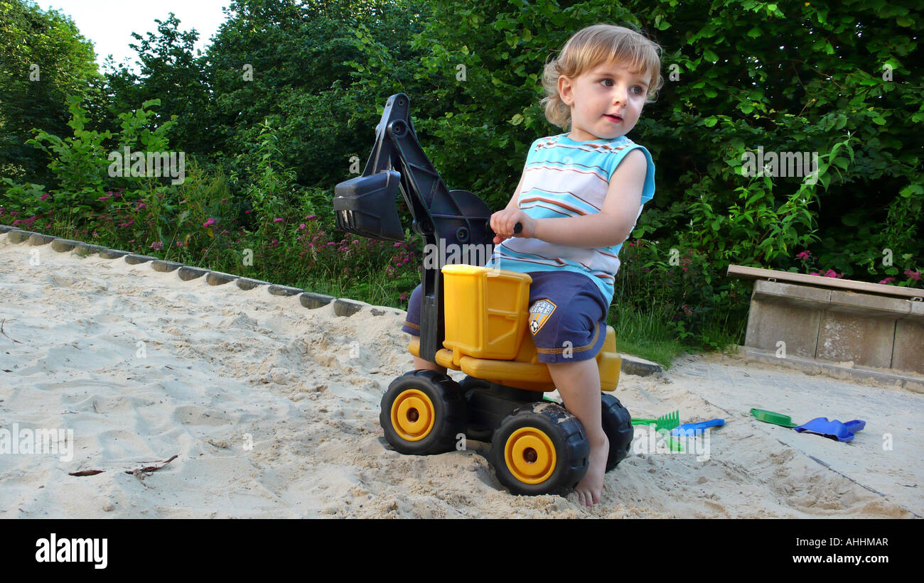 sit on digger for sandbox