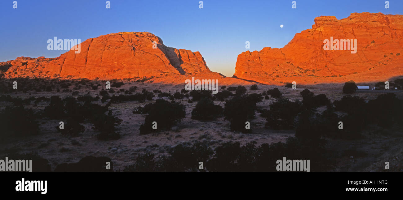 Mesa Mountain in morning light, USA, Arizona, Kayenta Stock Photo Alamy
