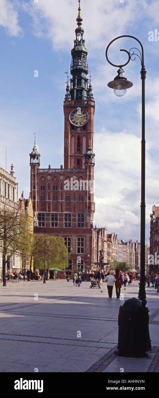 town hall, Danzig, Poland, Gdansk Stock Photo - Alamy