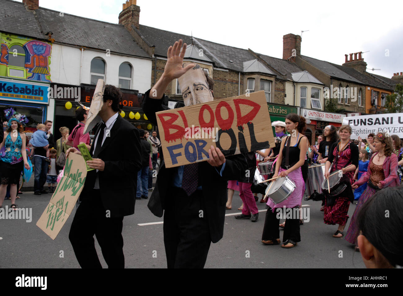 Blood for Oil Stock Photo Alamy