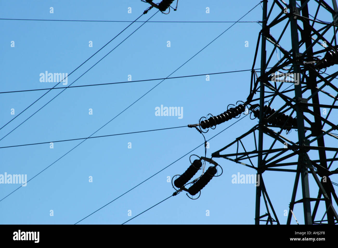 High tension wire hi-res stock photography and images - Alamy