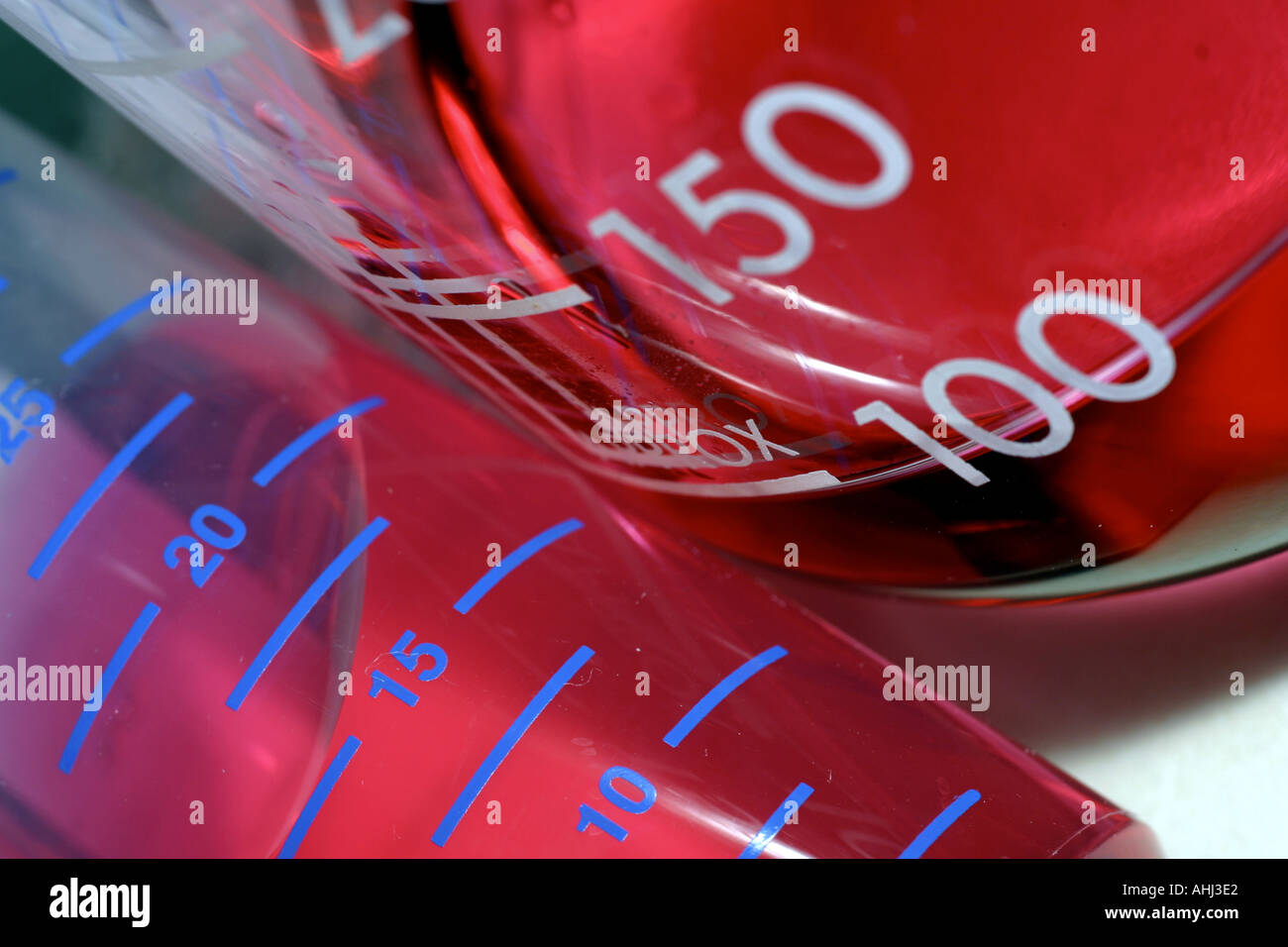 Cell culture flask plates with medium Stock Photo Alamy