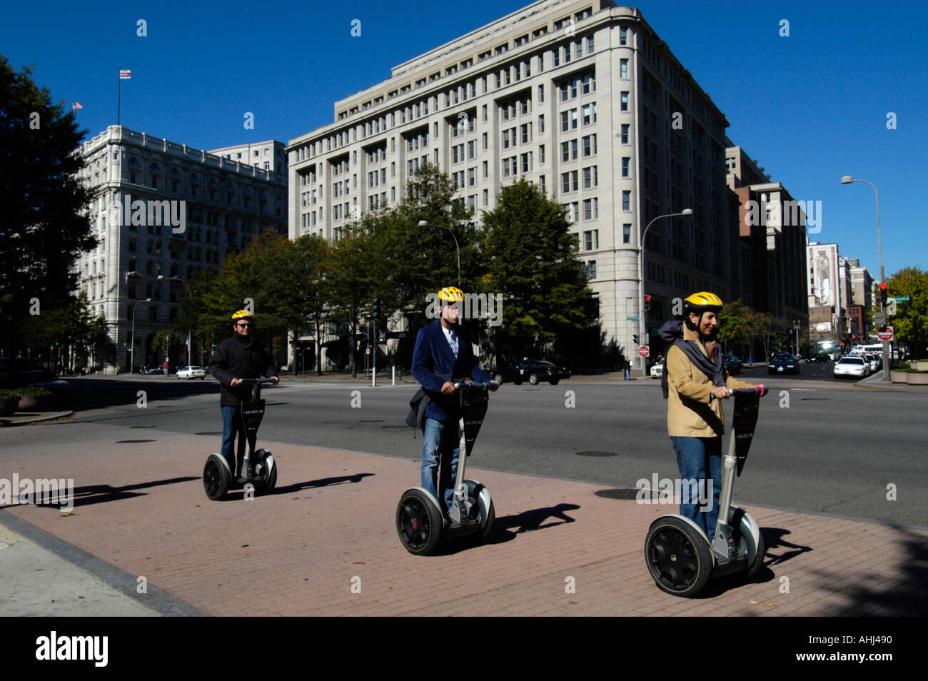 Tourists using segways hi-res stock photography and images - Alamy