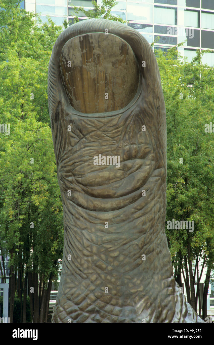 Caesars Thumb Paris France Stock Photo - Alamy