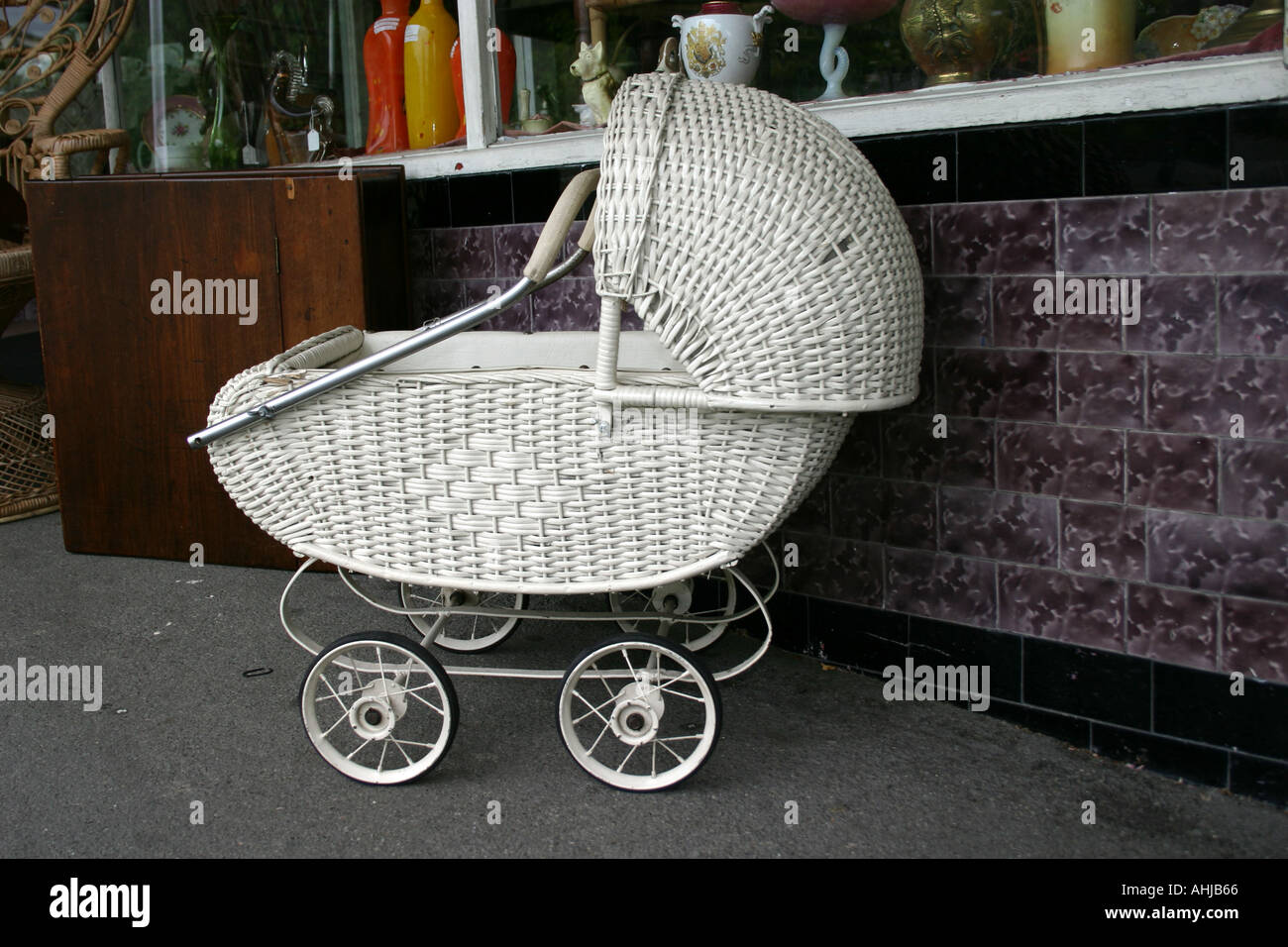 Old pram hi-res stock photography and images - Alamy