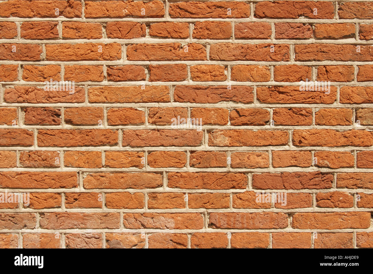 Pattern created by brick wall Stock Photo