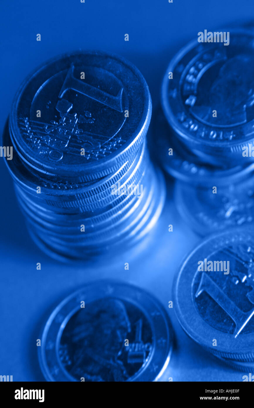 Coins euro coins hi-res stock photography and images - Alamy