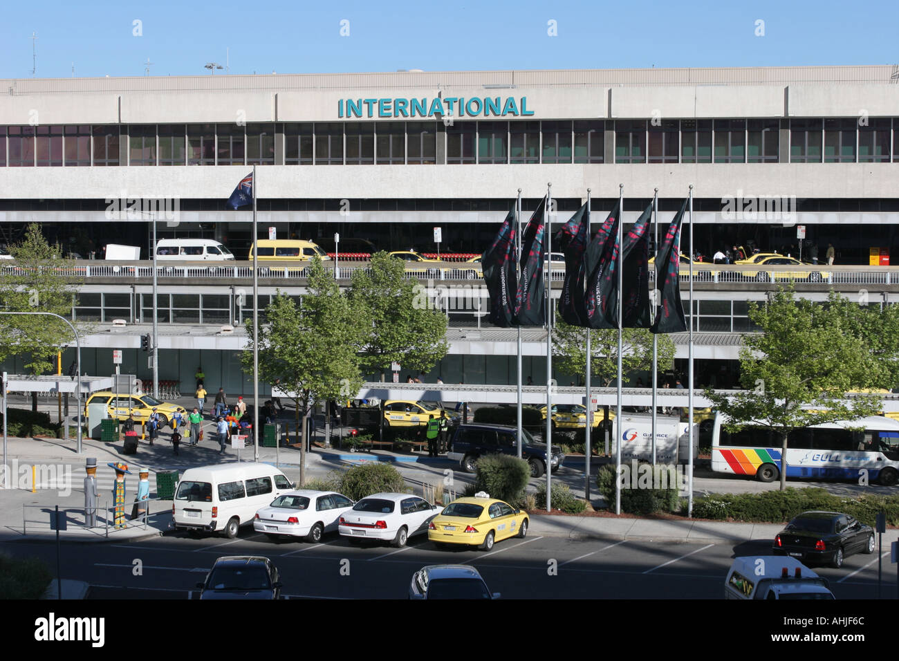 Melbourne australia victoria tullamarine airport hi-res stock ...