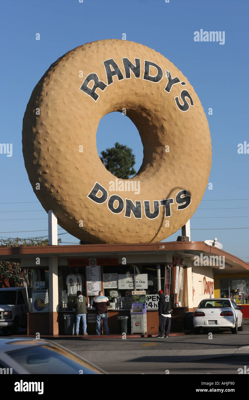 Randy's Donuts Los Angeles California USA Stock Photo Alamy