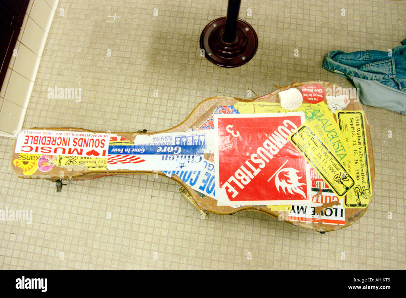 Guitar Case Stickers High Resolution Stock Photography And Images Alamy