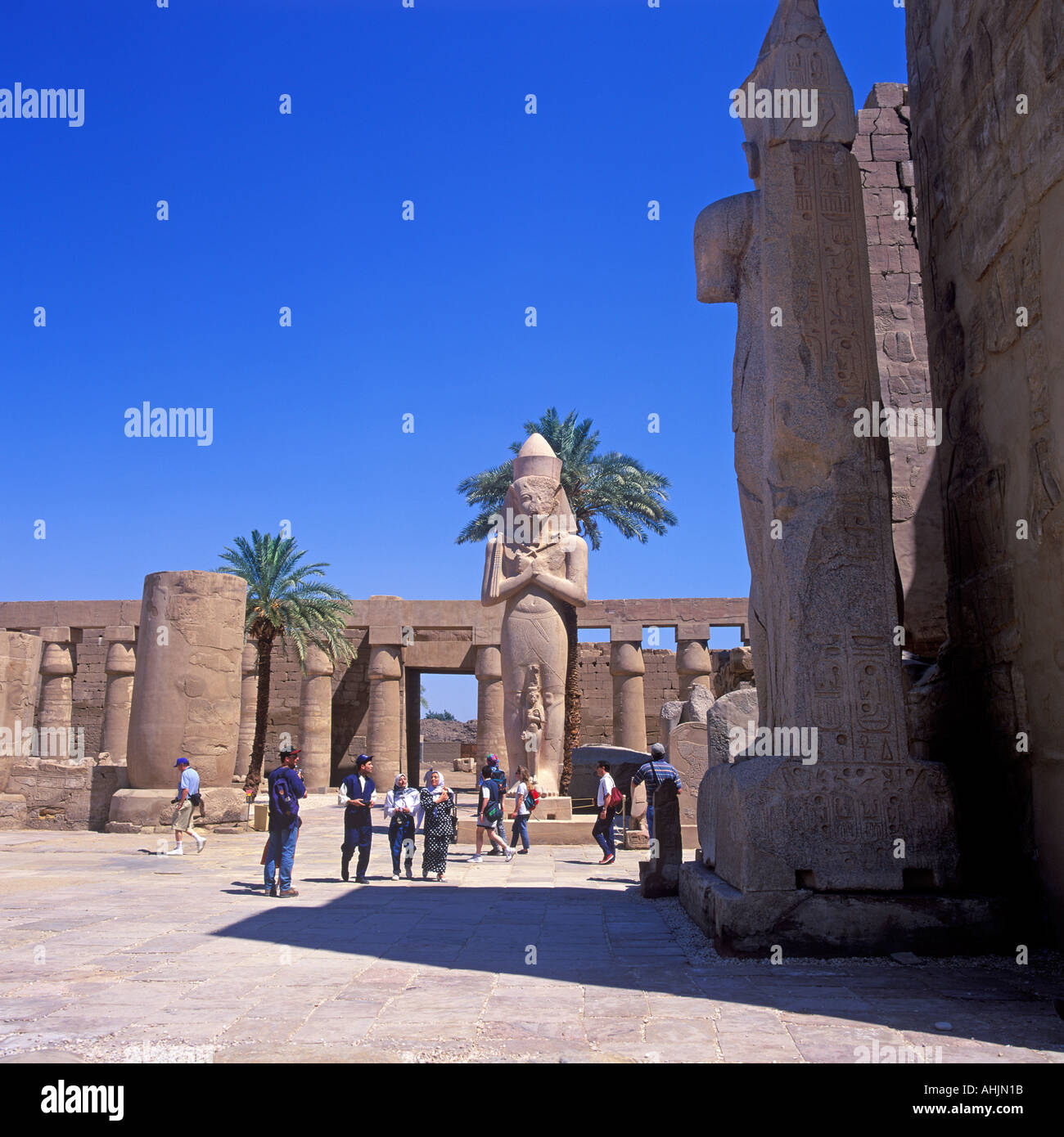 Karnak ancient gods hi-res stock photography and images - Alamy