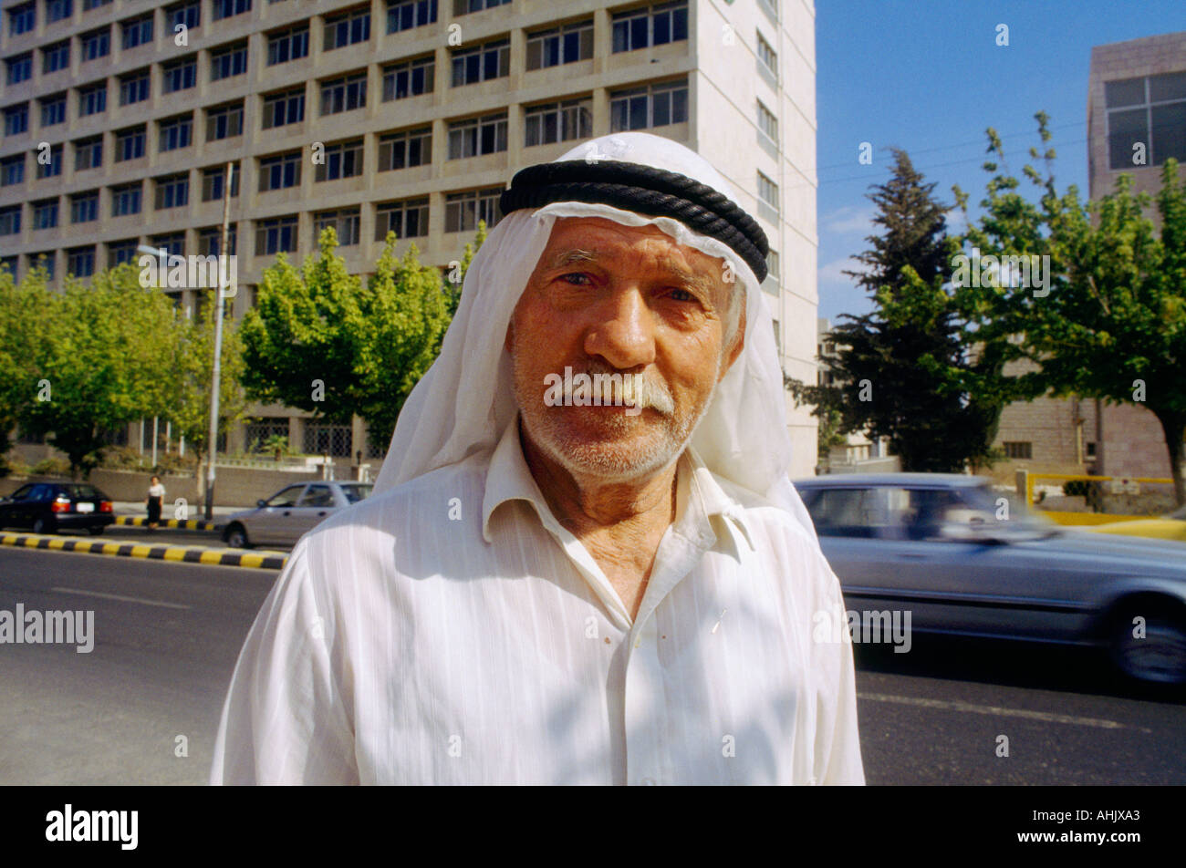 Amman Jordan Portrait Of Man Stock Photo Alamy
