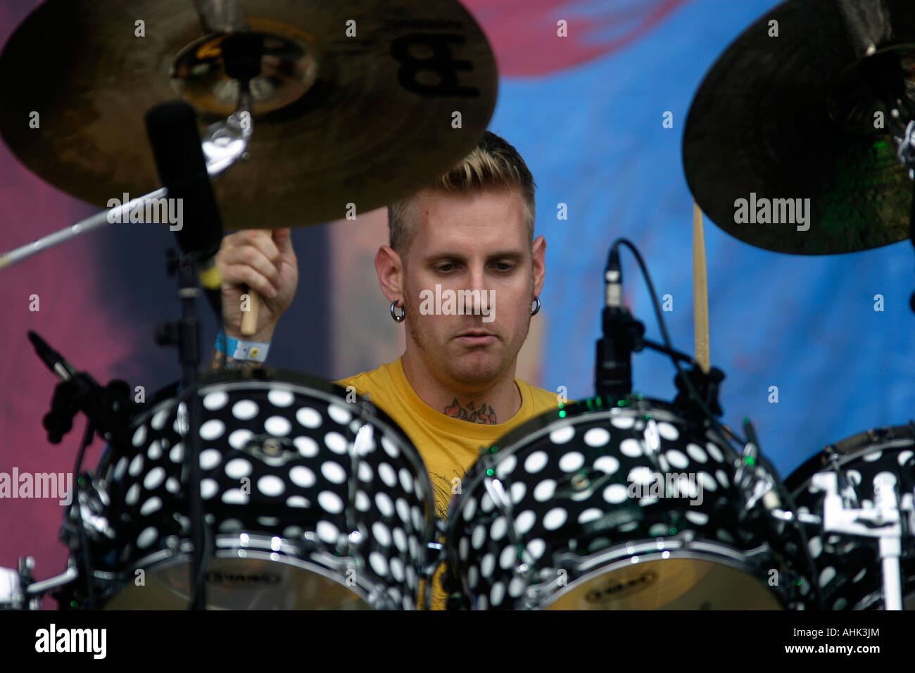 Brann Dailor, drummer, Mastodon, Heavy metal band, from Atlanta