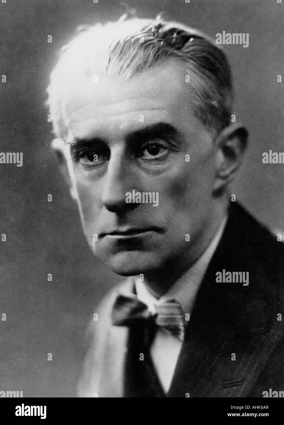 MAURICE RAVEL French composer 1875 to 1937 Stock Photo