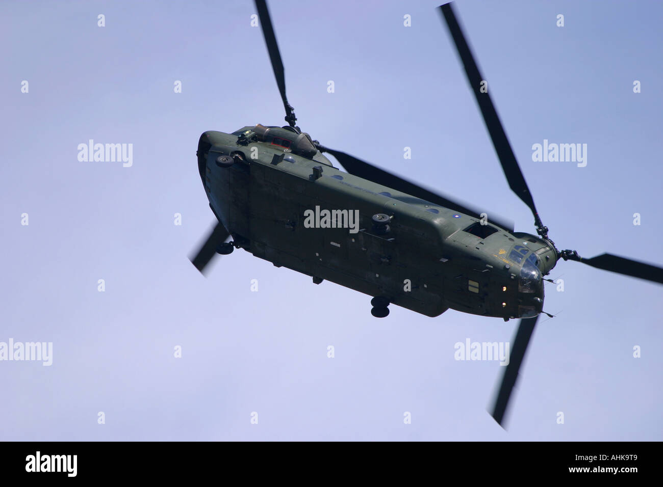 Boeing Chinook HC2 Helicopter Stock Photo