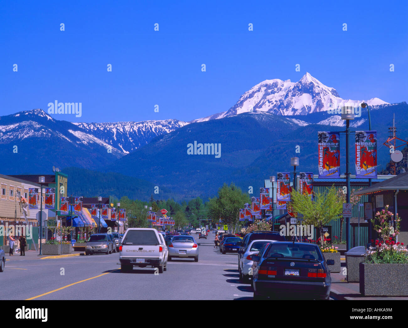 Squamish, BC, British Columbia, Canada Mount Garibaldi in Garibaldi Provincial Park (Coast