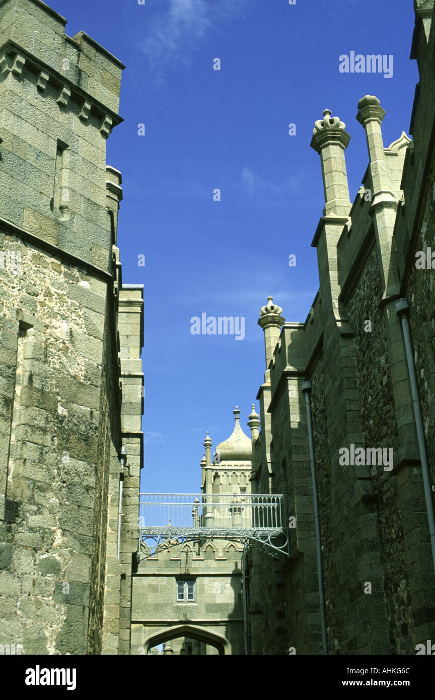 Vorontsov palace Alupka Crimea Ukraine Stock Photo