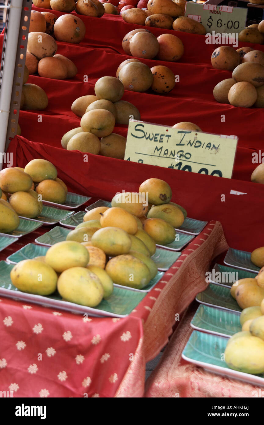 Sweet Indian Mango Stock Photo Alamy