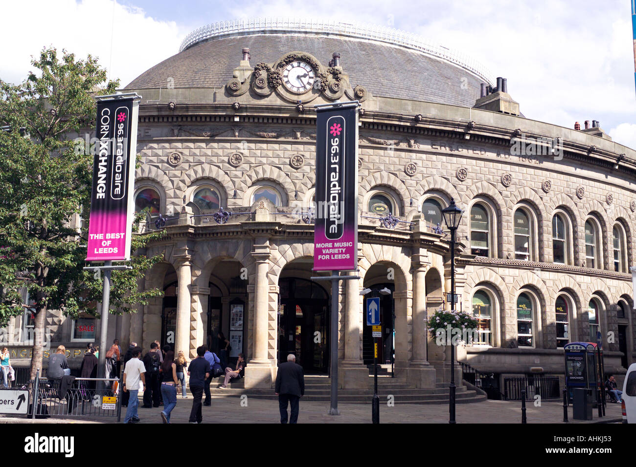 Corn Exchange Shopping Centre Leeds West Yorkshire England UK Stock