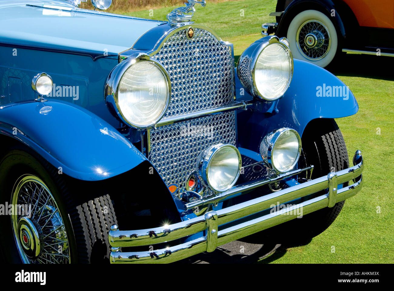 Classic Car Show Stock Photo