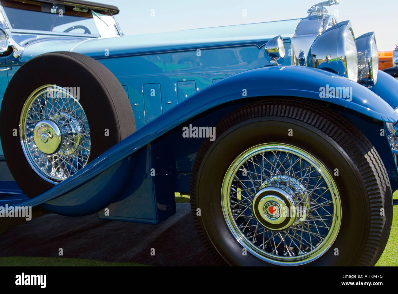 Classic Car Show Stock Photo